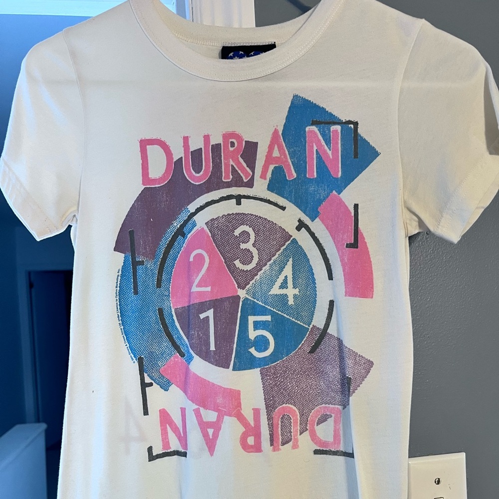 Duran Duran Reprinted 1984 Tour Shirt